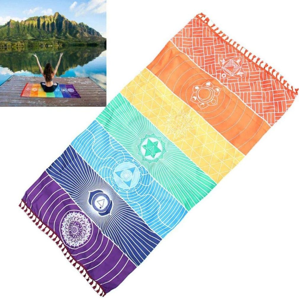 Chakras Meditation Mat