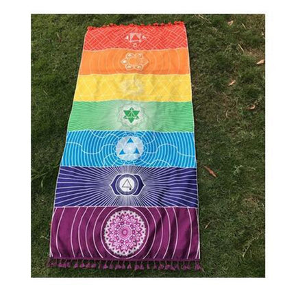 Chakras Meditation Mat